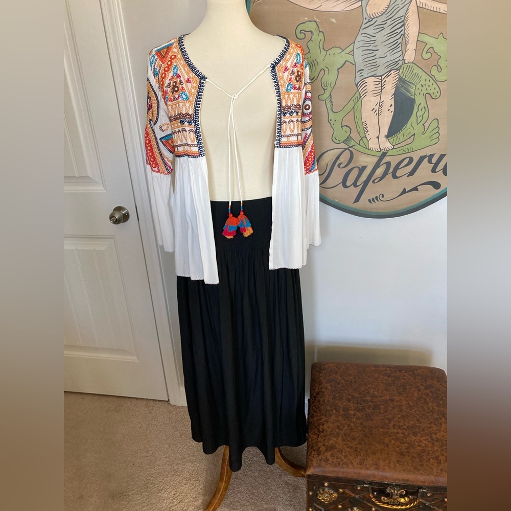 Black midi skirt from J Jill - Picture 1 of 7